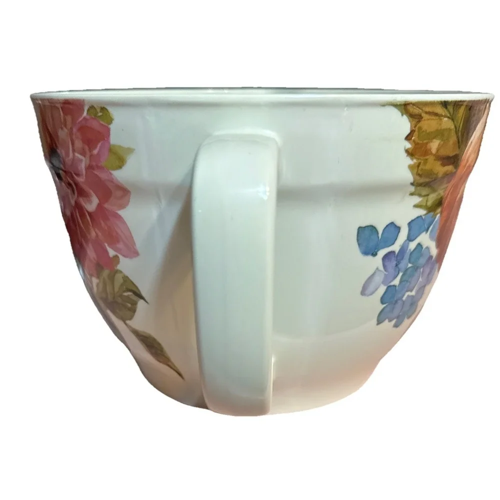 Melamine Harvest Fall Pumpkins Thanksgiving Farmhouse Melamine Mixing Bowl Spout